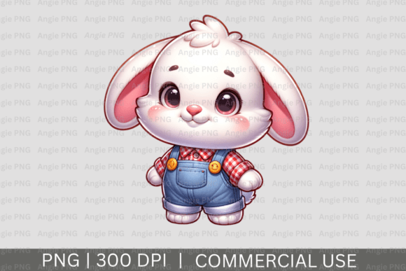 Cute Easter Bunny PNG: A Versatile Graphic Design Asset for Crafts and Branding