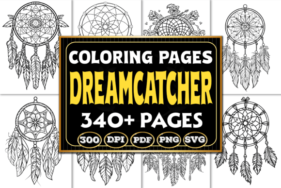 Dreamcatcher Coloring Pages: A Graphic Design Asset Worth Exploring