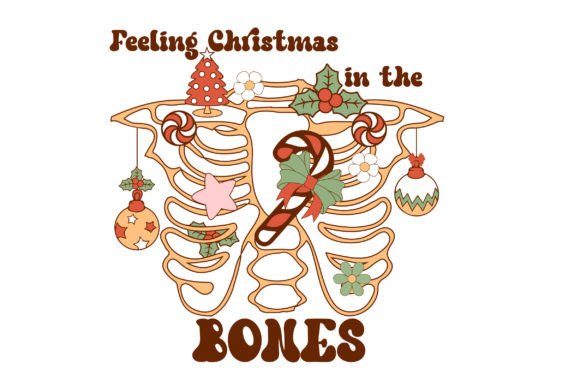 Retro Christmas Sublimation Graphics for Crafts and Seasonal Projects